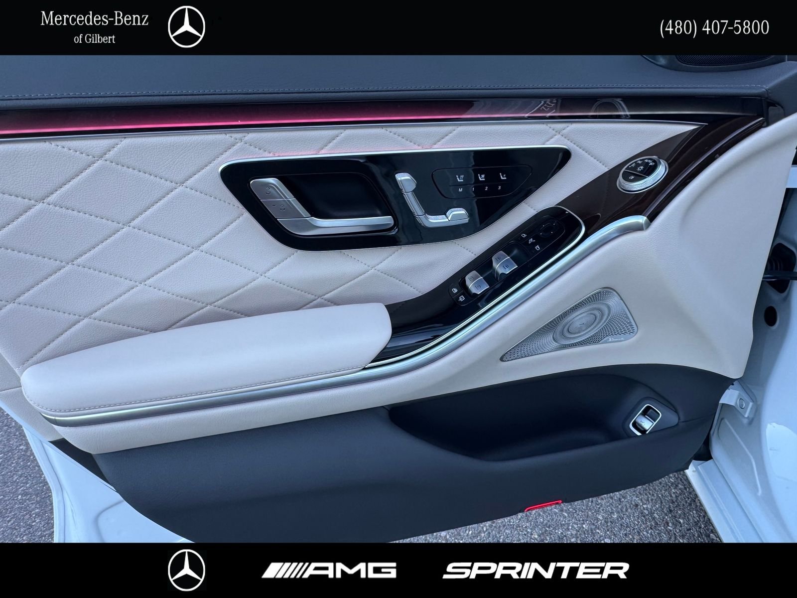 Certified Used 2026 White Mercedes-Benz S 580 image 13