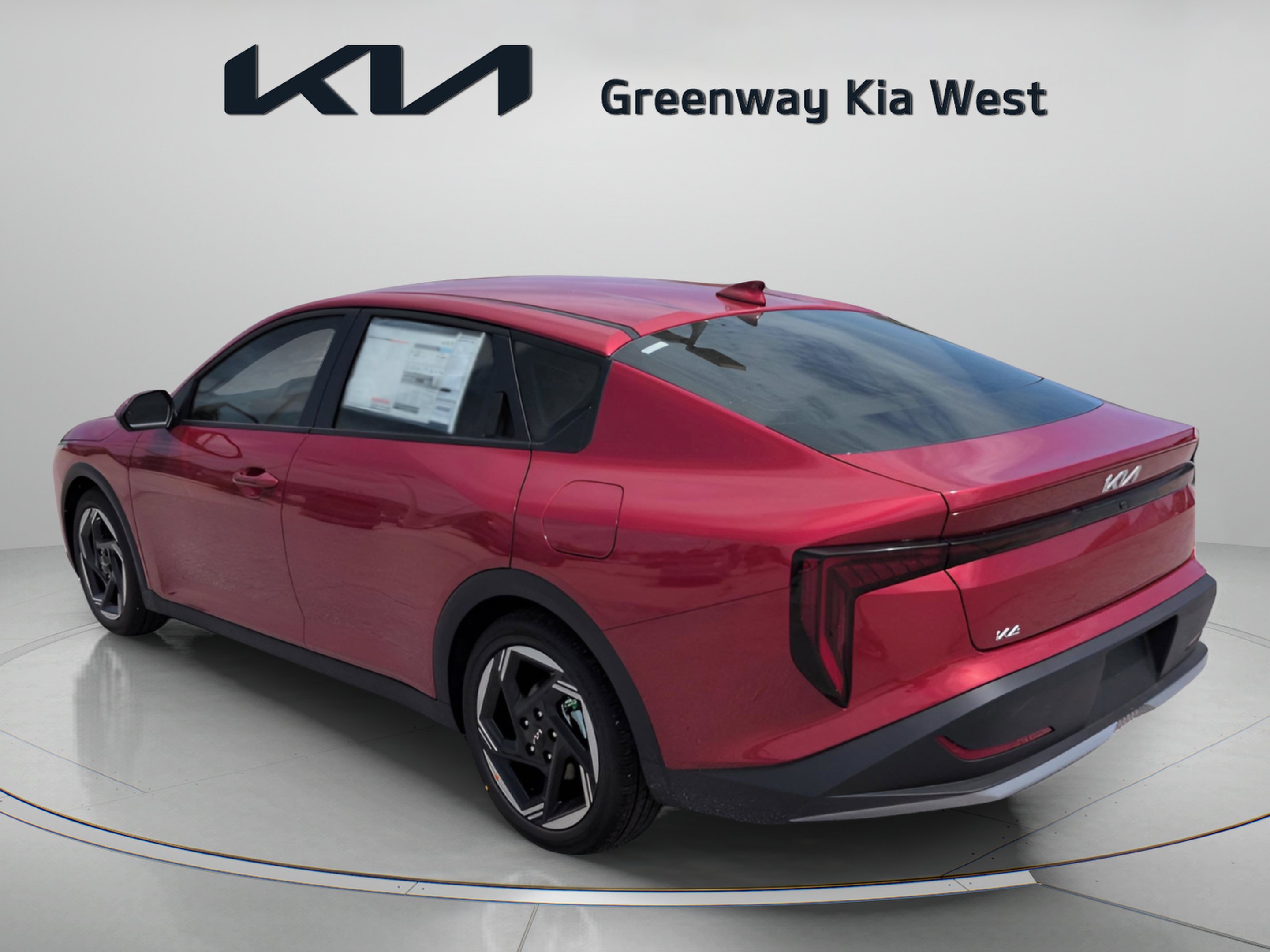 New 2026 Currant Red Kia EX image 6
