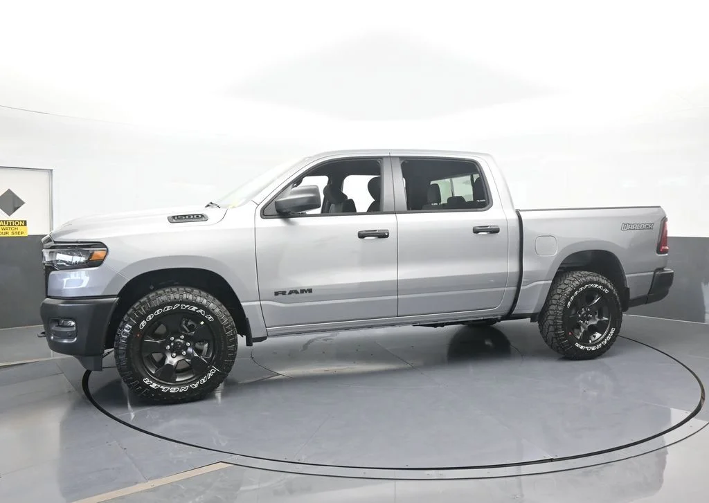 New 2026 Billet Silver Metallic Clear-Coat Exterior Paint RAM Warlock image 2