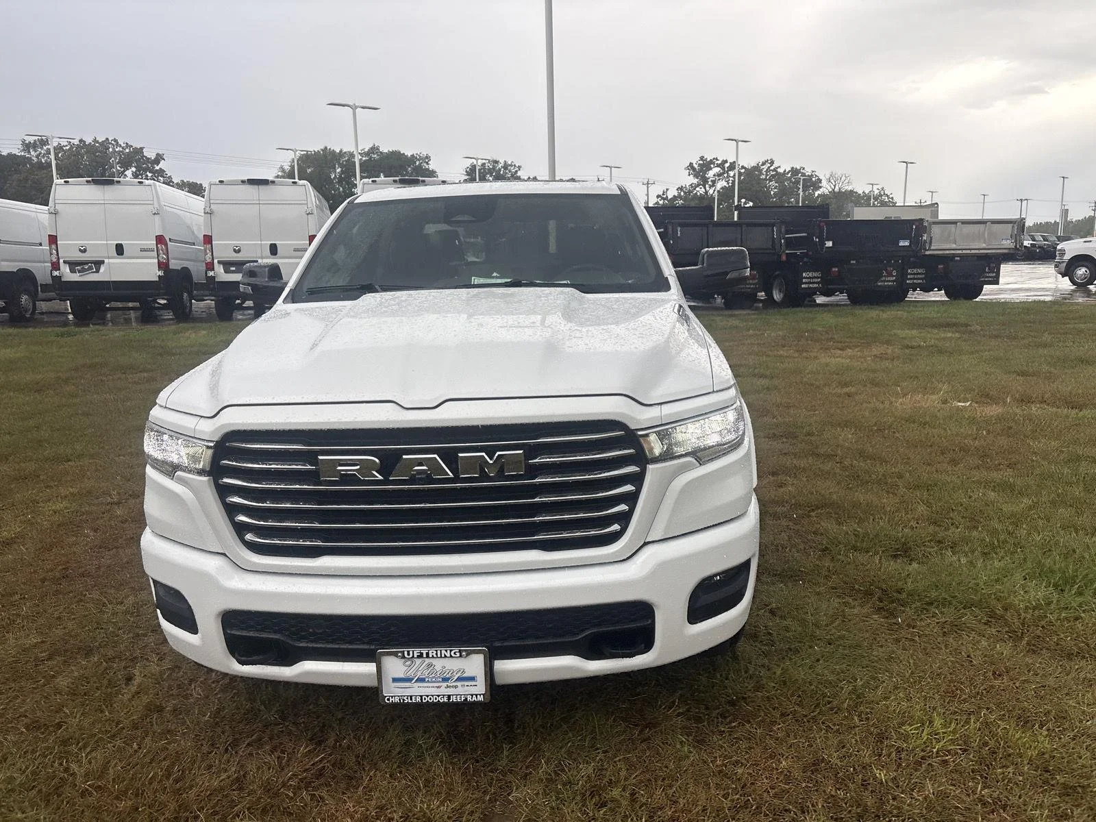 New 2026 Bright White Clearcoat Ram Laramie image 2