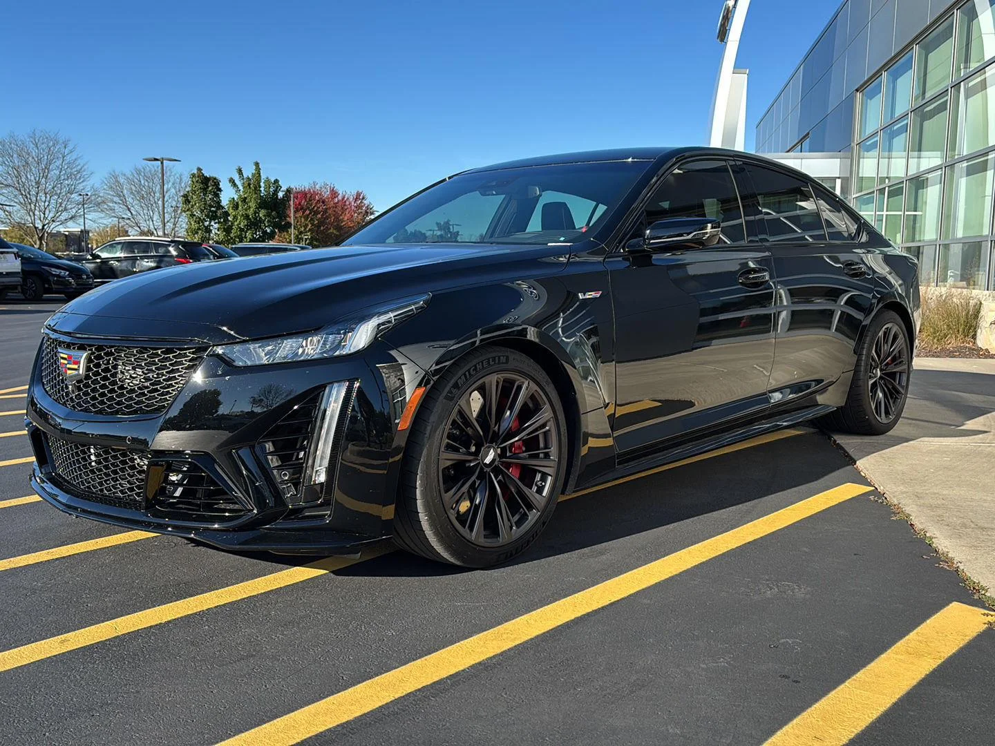 Used 2023 Black Raven Cadillac Blackwing image 8