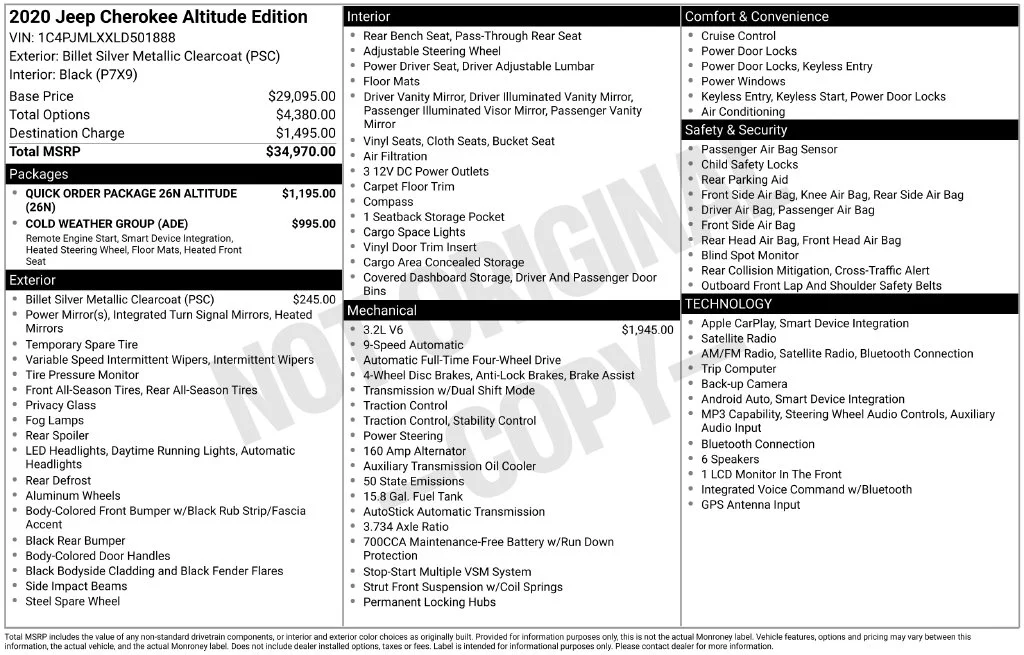 Used 2020 Silver Jeep Latitude Plus image 6
