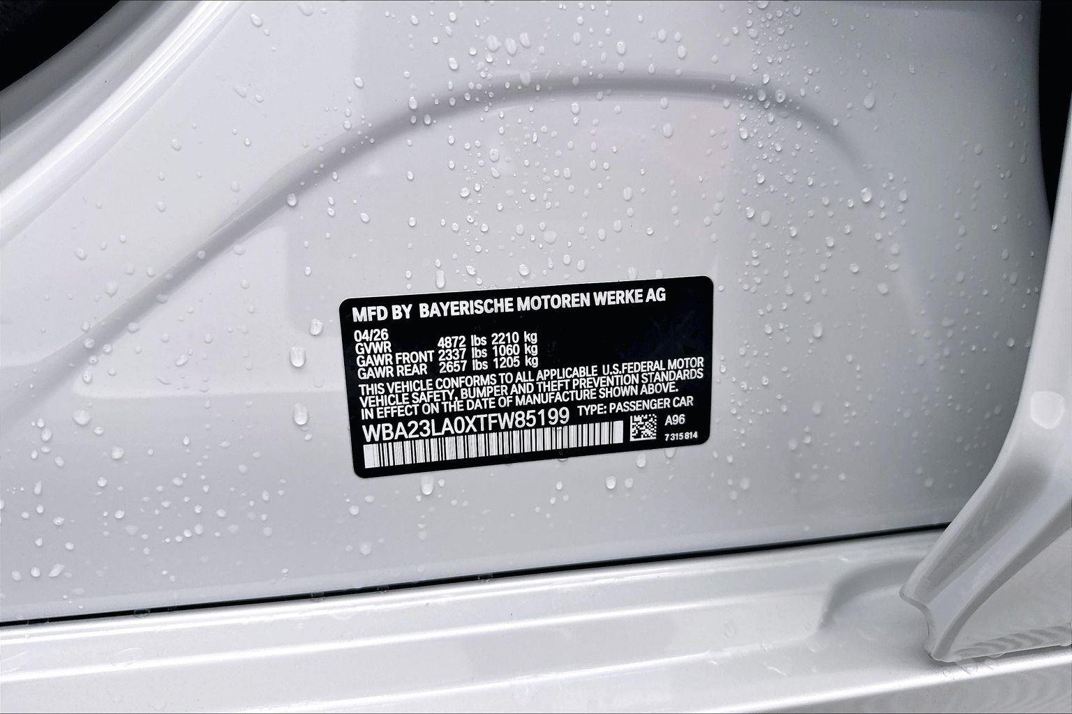 New 2026 Mineral White Metallic BMW 330i xDrive image 27