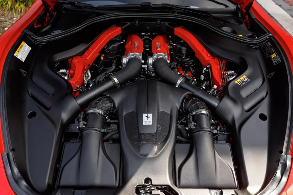 Used 2025 Rosso Corsa Ferrari Spider image 12
