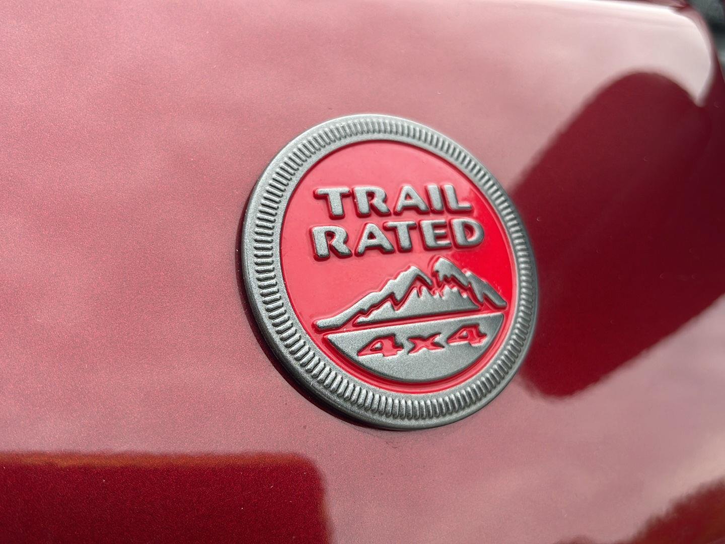 Used 2022 Velvet Red Pearlcoat Jeep Trailhawk image 35
