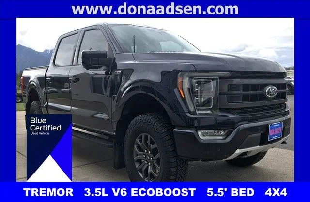 Used 2022 Blue Ford Tremor image 1