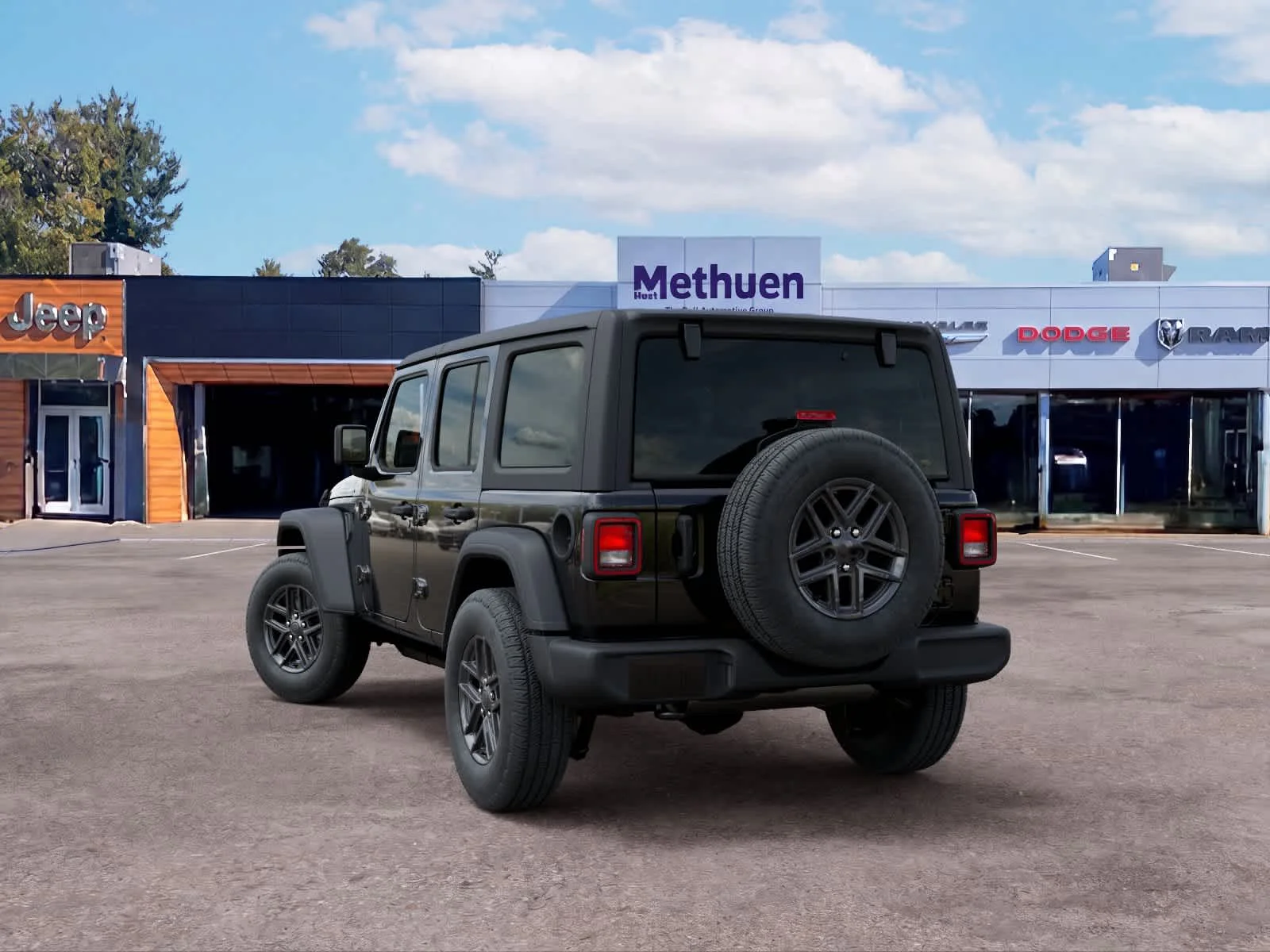 New 2026 Black Clearcoat Jeep Sport S image 3