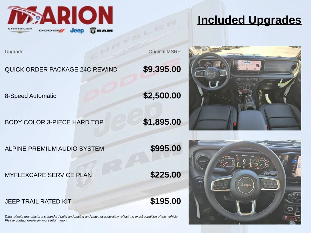 New 2027 White Jeep Rewind 4x4 image 9