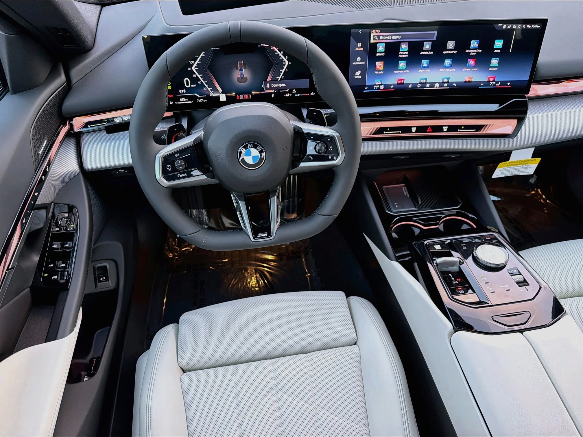 New 2027 Black Sapphire Metallic BMW 530i image 17