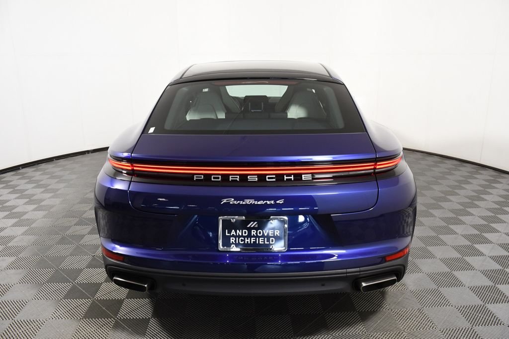 Used 2024 Gentian Blue Metallic Porsche 4 image 5