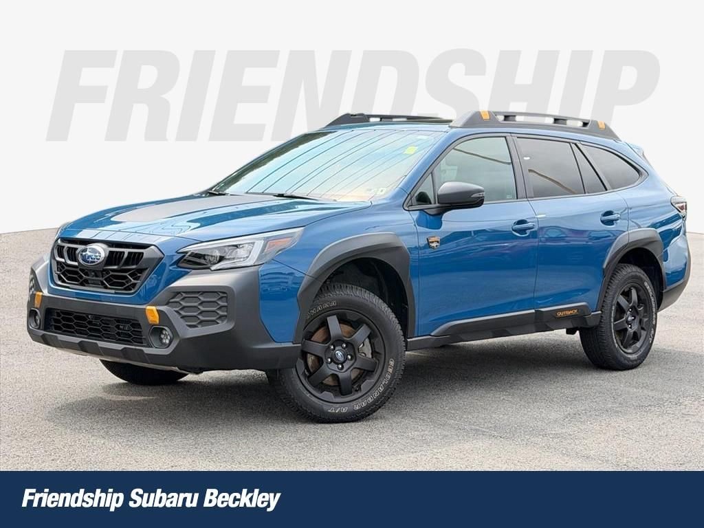Used 2025 Blue Subaru Wilderness image 1