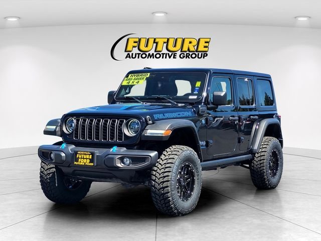 Used 2024 Black Jeep Rubicon 4xe image 8