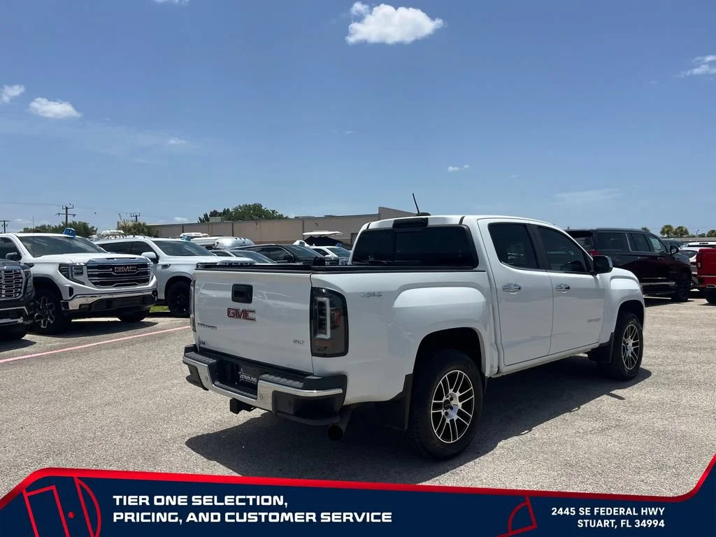 Used 2019 SUMMIT WHITE GMC 4WD SLT image 7