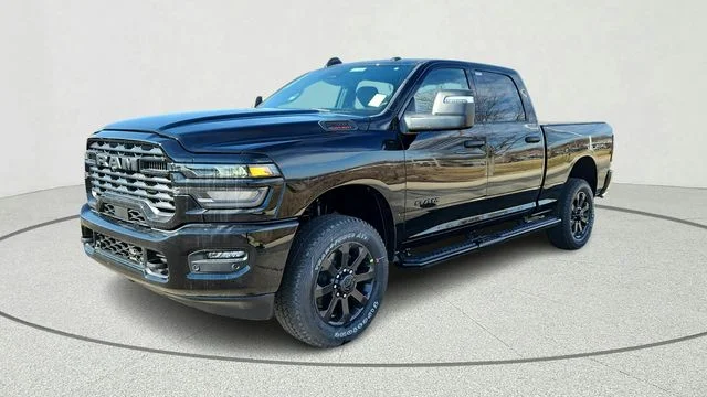 New 2026 Diamond Black Crystal Pearl-Coat Exterior Paint RAM Big Horn image 7