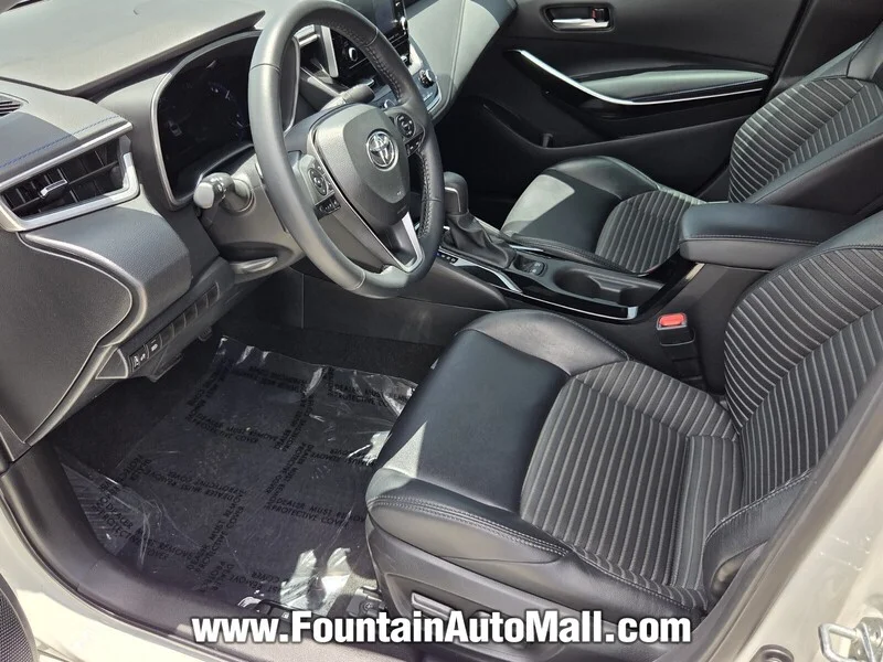 Used 2021 Black Sand Pearl TOYOTA XSE CVT image 7