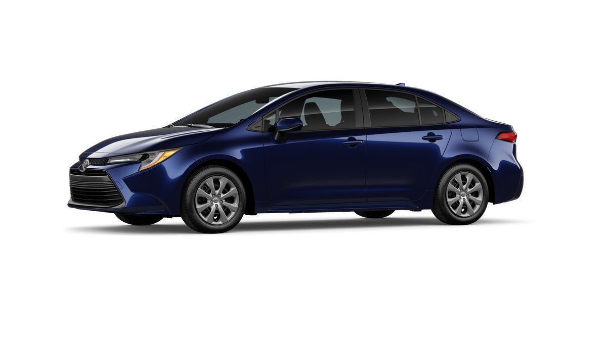 New 2026 Blue Toyota LE image 3