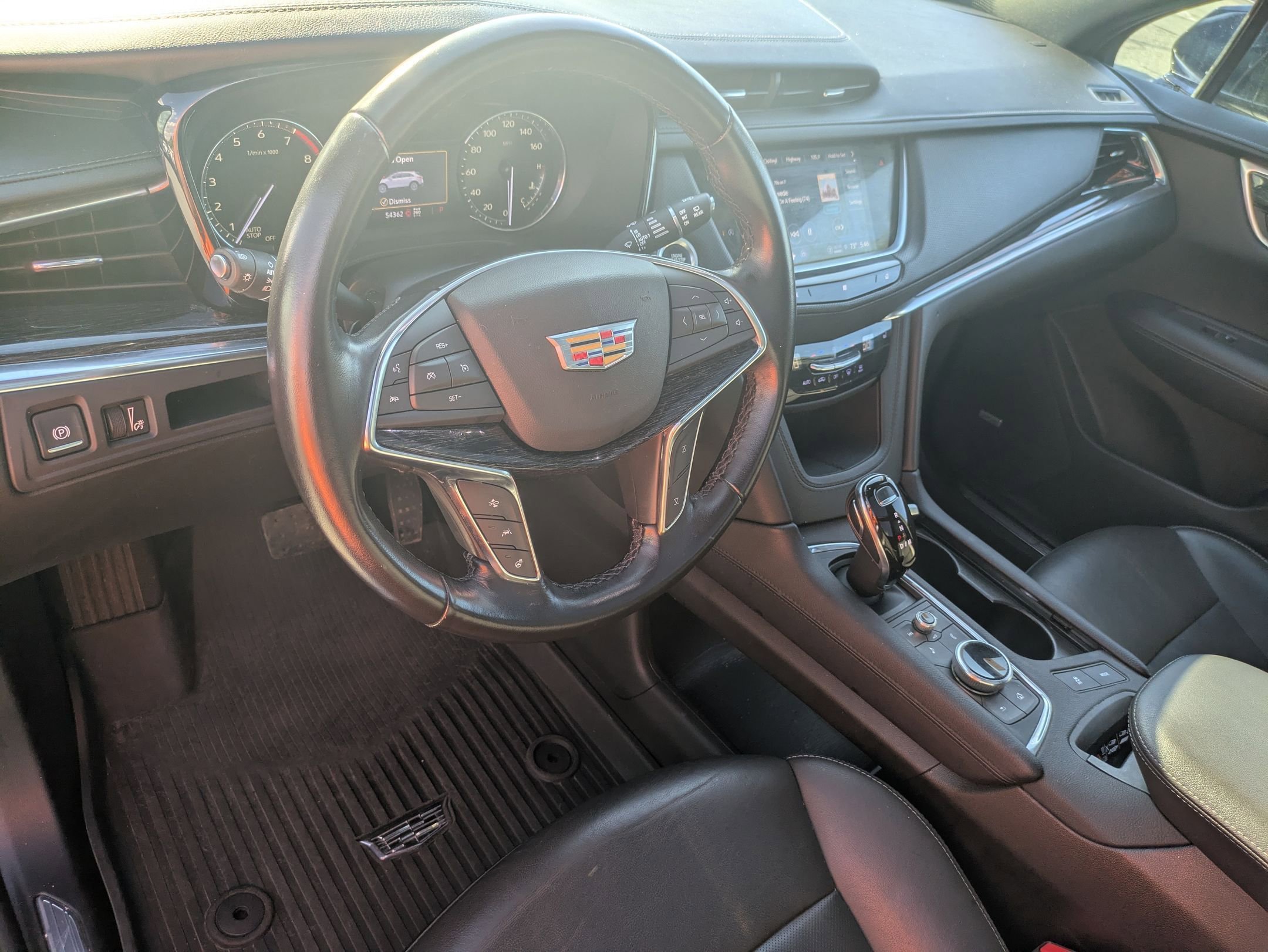 Used 2021 Dark Moon Blue Metallic Cadillac AWD Premium Luxury image 12