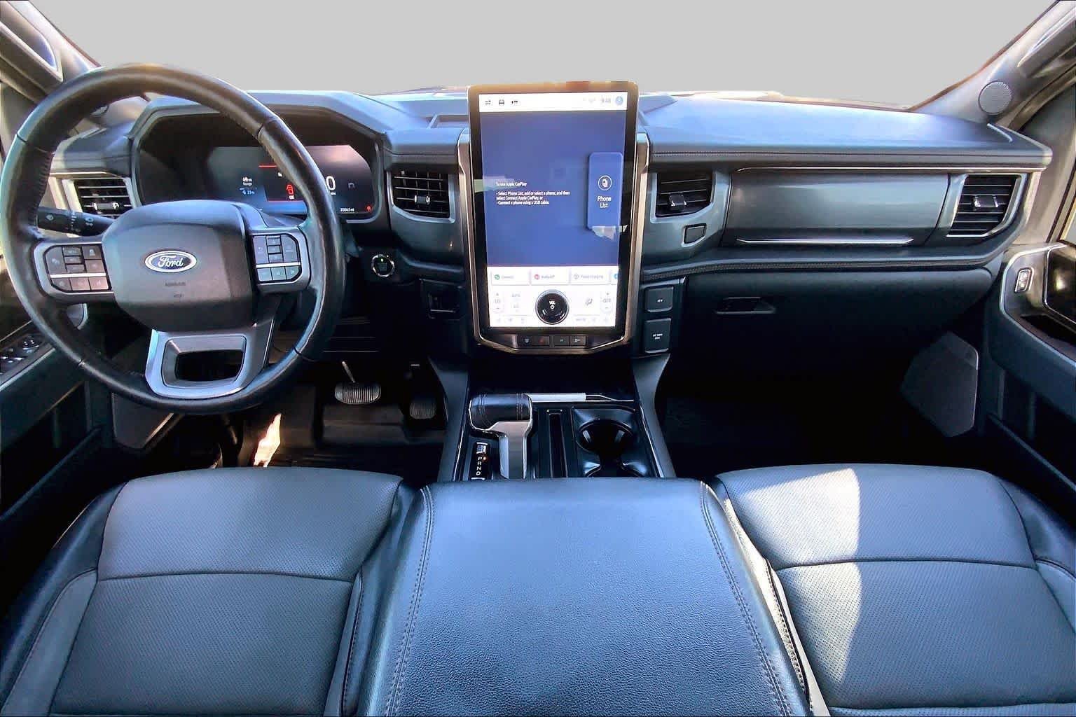 Used 2023 Antimatter Blue Metallic Ford LARIAT image 13