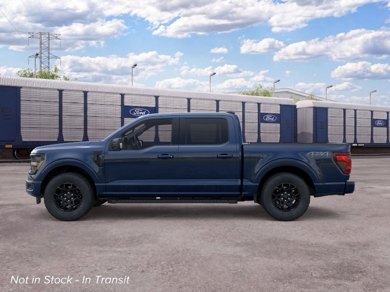 New 2026 Antimatter Blue Metallic Ford XLT image 3