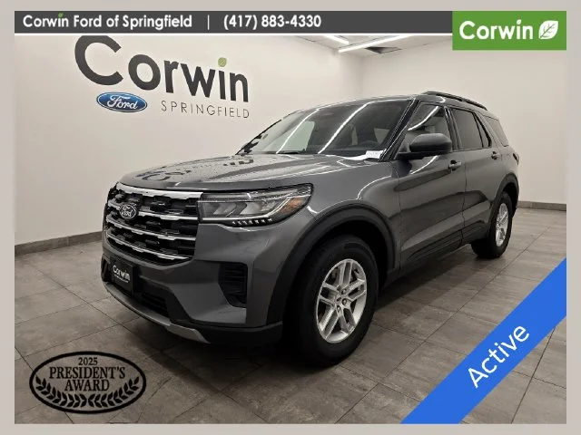 New 2027 Carbonized Gray Metallic Ford Active image 1