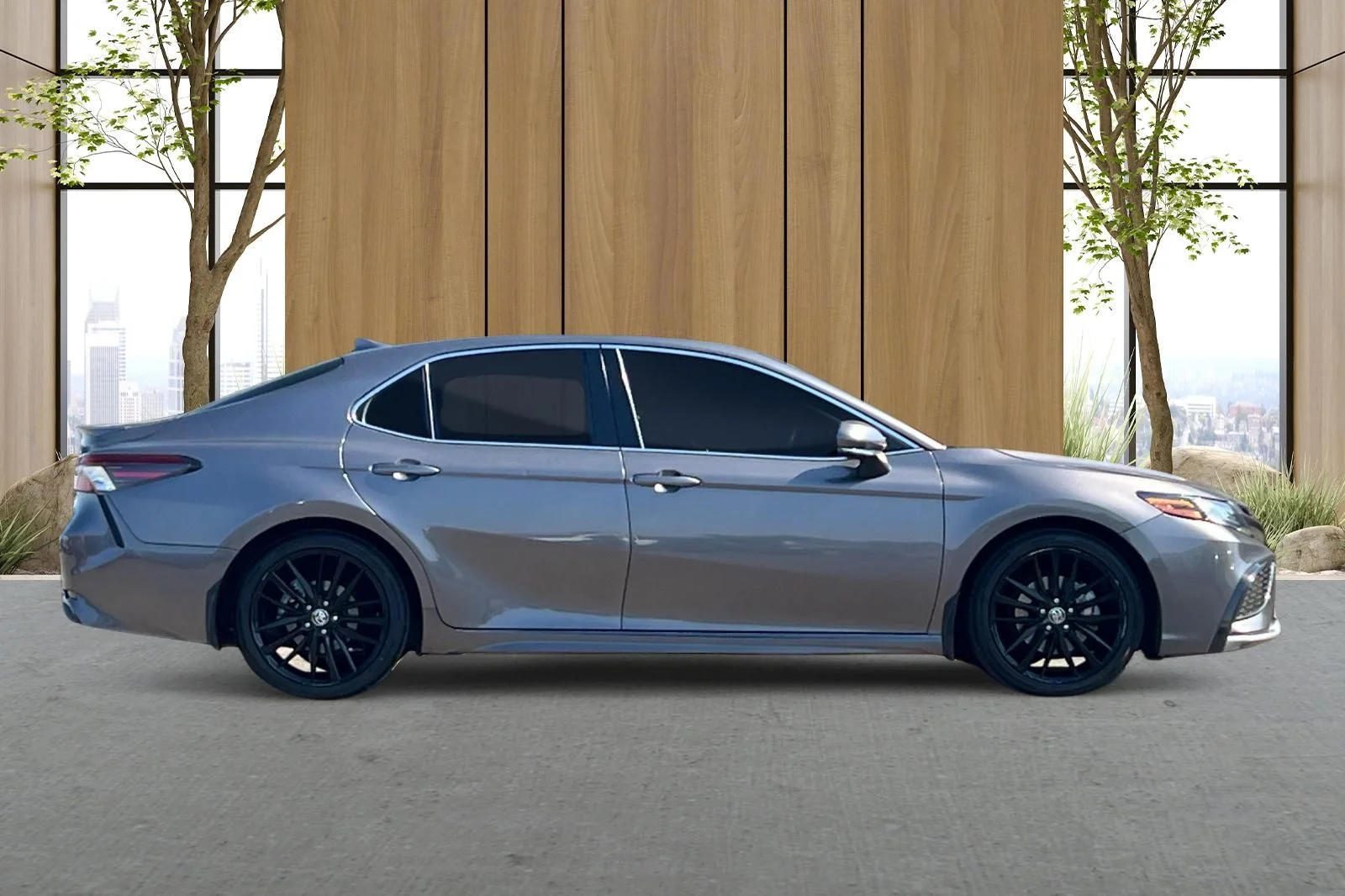 Used 2022 Gray Toyota XSE image 3