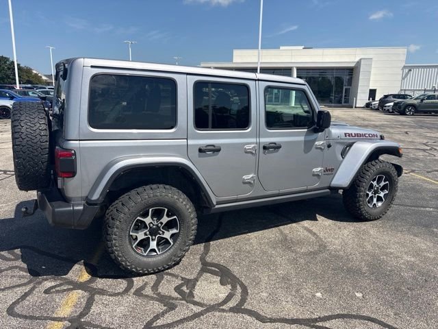 Used 2021 Silver Jeep Unlimited Rubicon image 4
