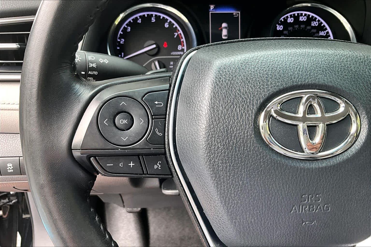 Used 2020 Midnight Black Metallic Toyota SE image 23