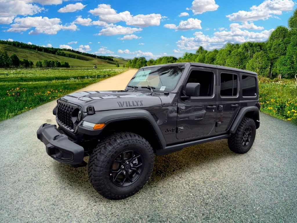 New 2026 Granite Crystal Metallic Clear-Coat Exterior Paint Jeep Willys image 3