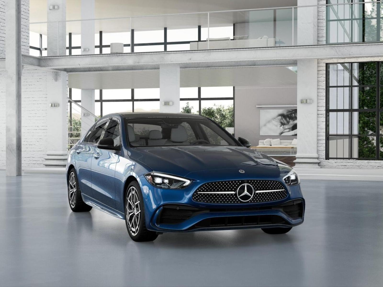 New 2026 Starling Blue Metallic Mercedes-Benz C 300 4D Sedan image 10