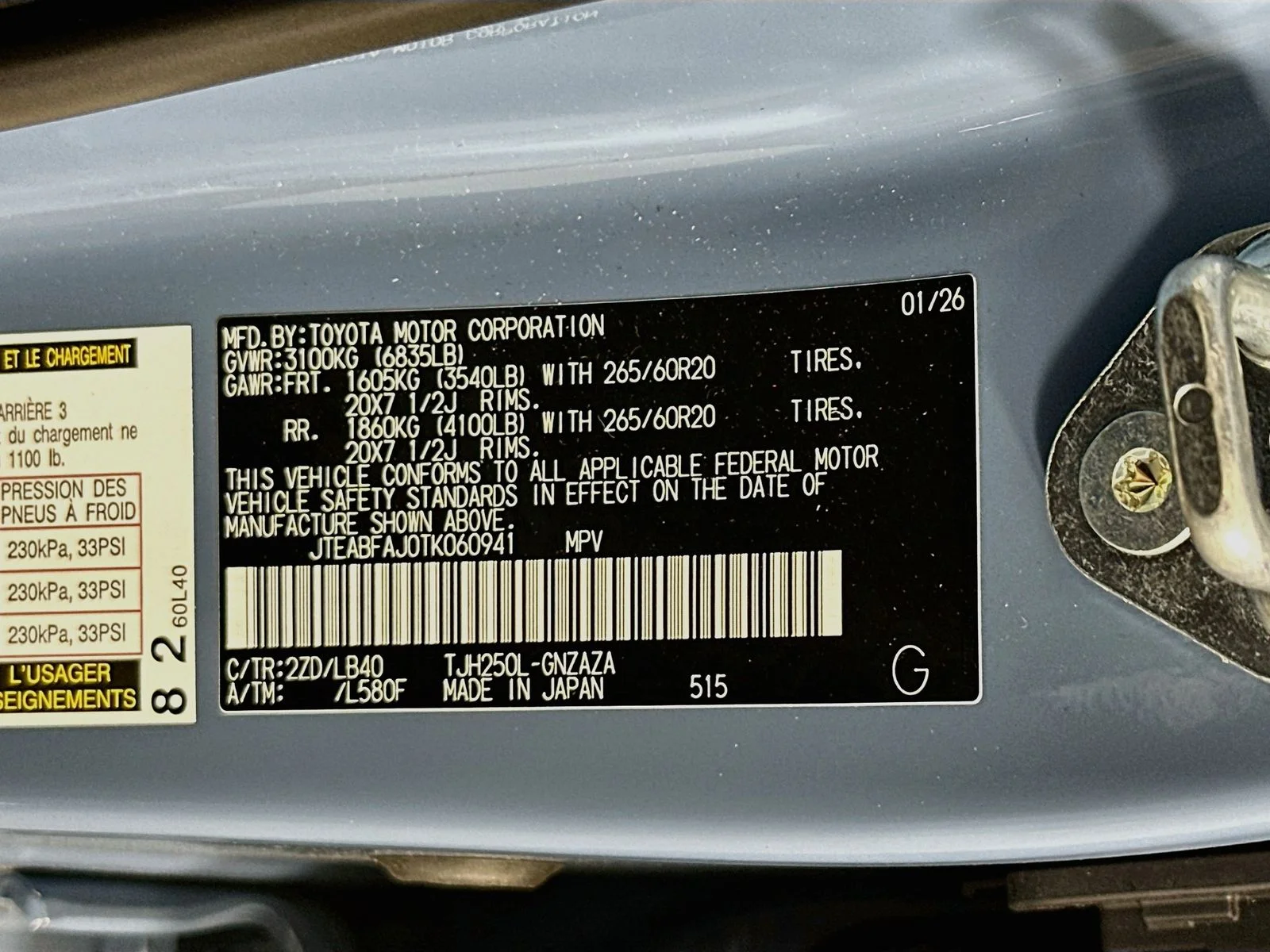 New 2026 Heritage Blue/Grayscape <sup>1</sup> Toyota  image 34
