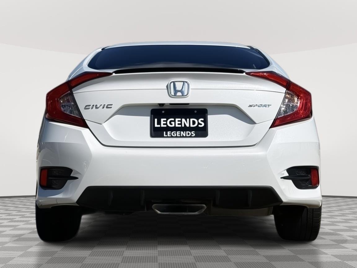 Used 2021 Platinum White Pearl Honda Sport image 5