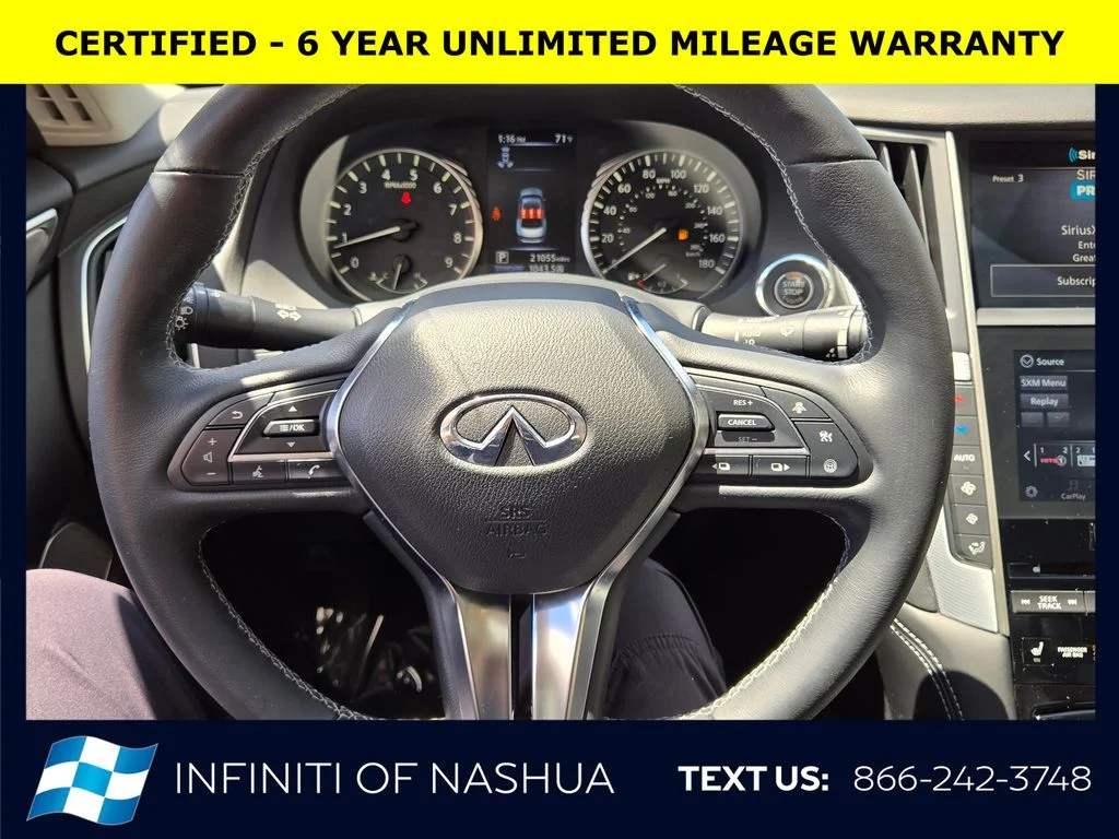 Certified Used 2023 Black INFINITI LUXE image 22