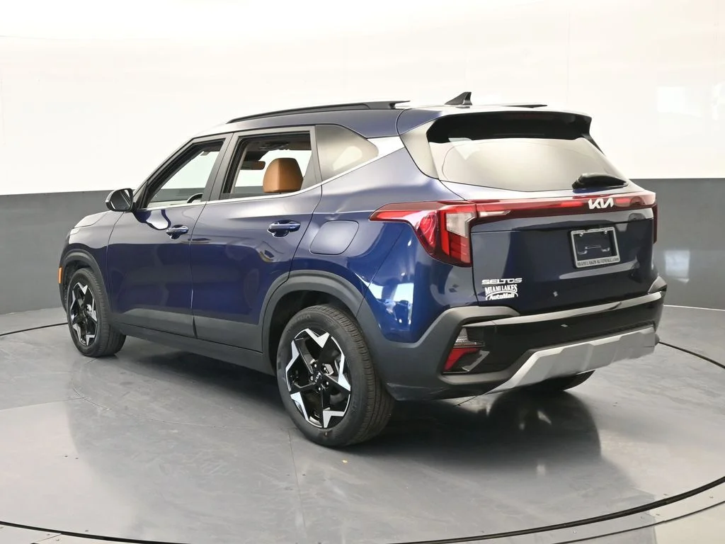 Used 2024 Dark Ocean Blue Kia EX image 3