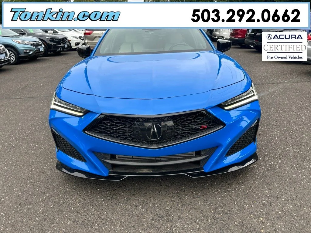 Certified Used 2023 Long Beach Blue Pearl Acura Type S PMC Edition SH-AWD image 8