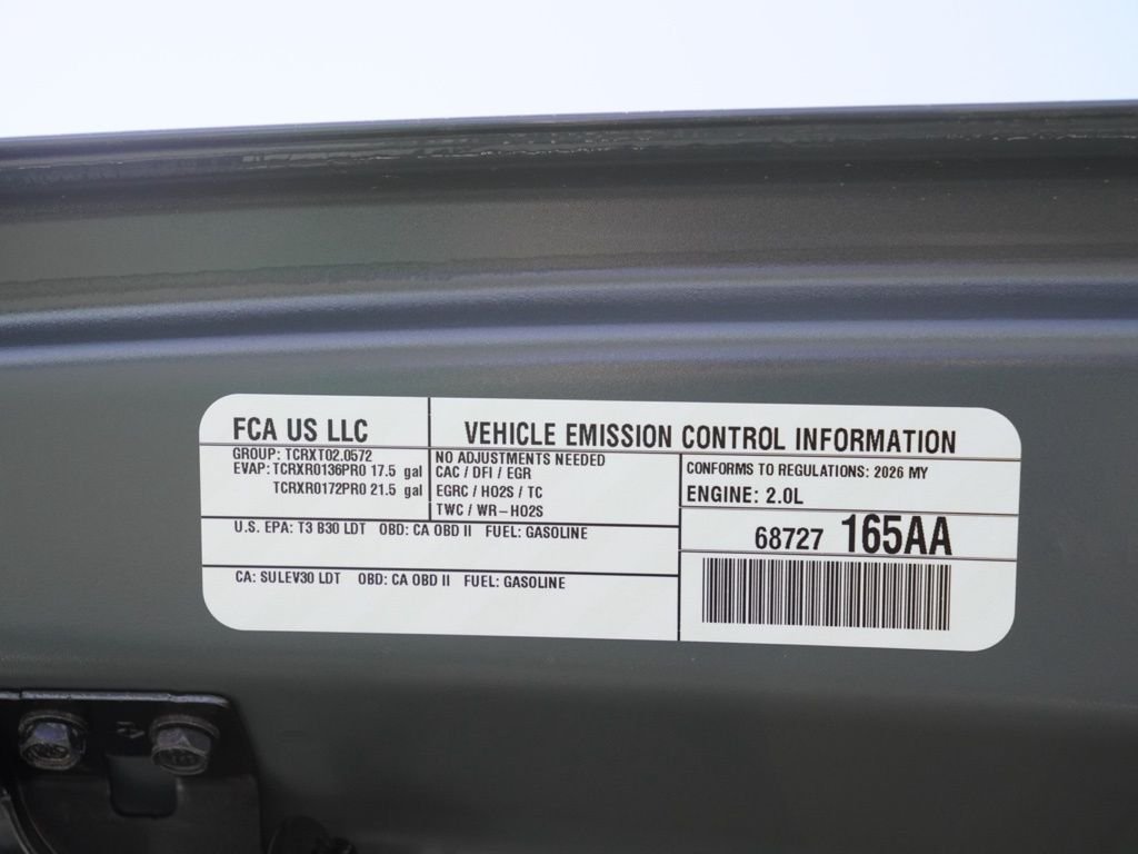 New 2026 Anvil Clear-Coat Exterior Paint Jeep Sport image 25