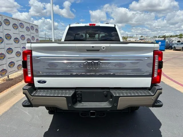 New 2026 Star White Metallic Tri-Coat Ford King Ranch image 5
