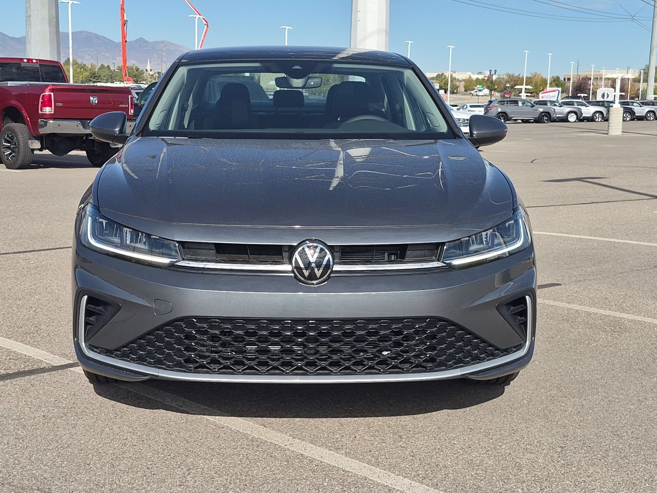 New 2027 Platinum Gray Metallic Volkswagen SE image 9