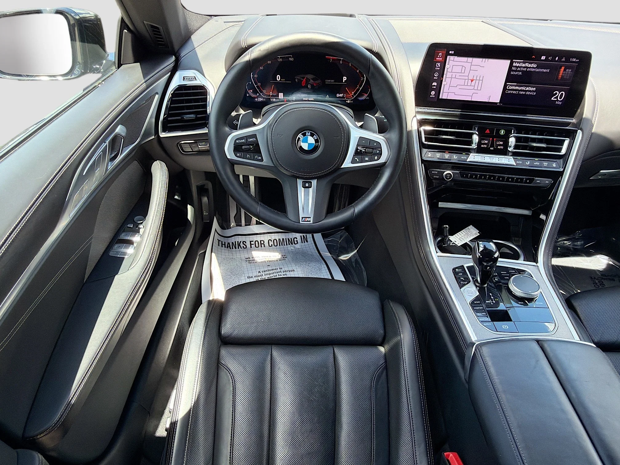Used 2023 Black Sapphire Metallic BMW 840i image 16