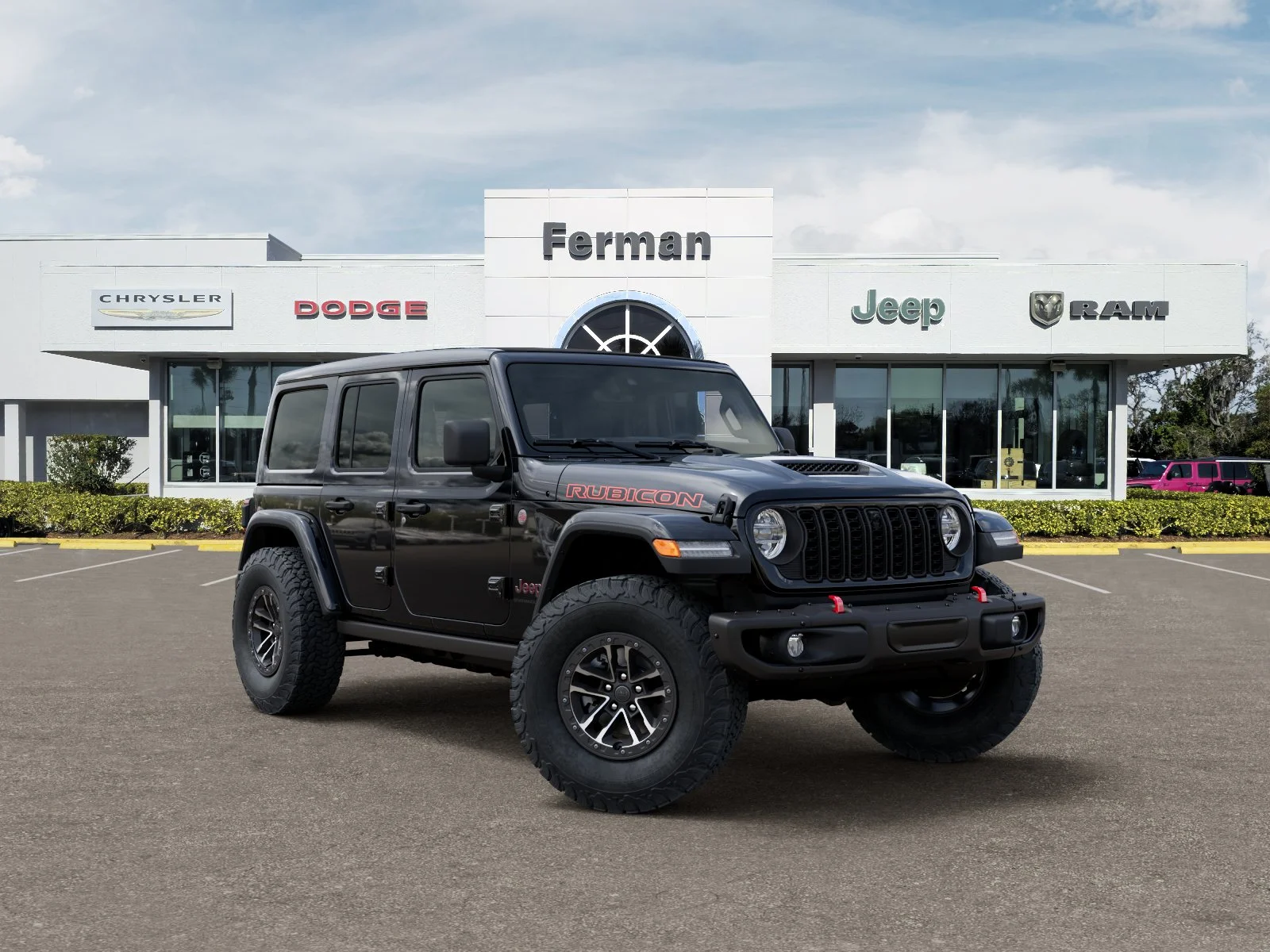 New 2026 Black Clear-Coat Exterior Paint Jeep Rubicon X image 36