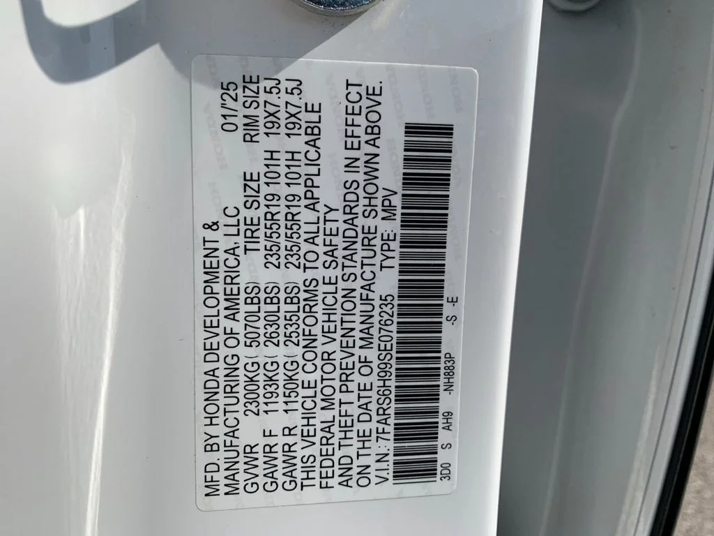 Used 2025 White Honda Sport Touring image 36