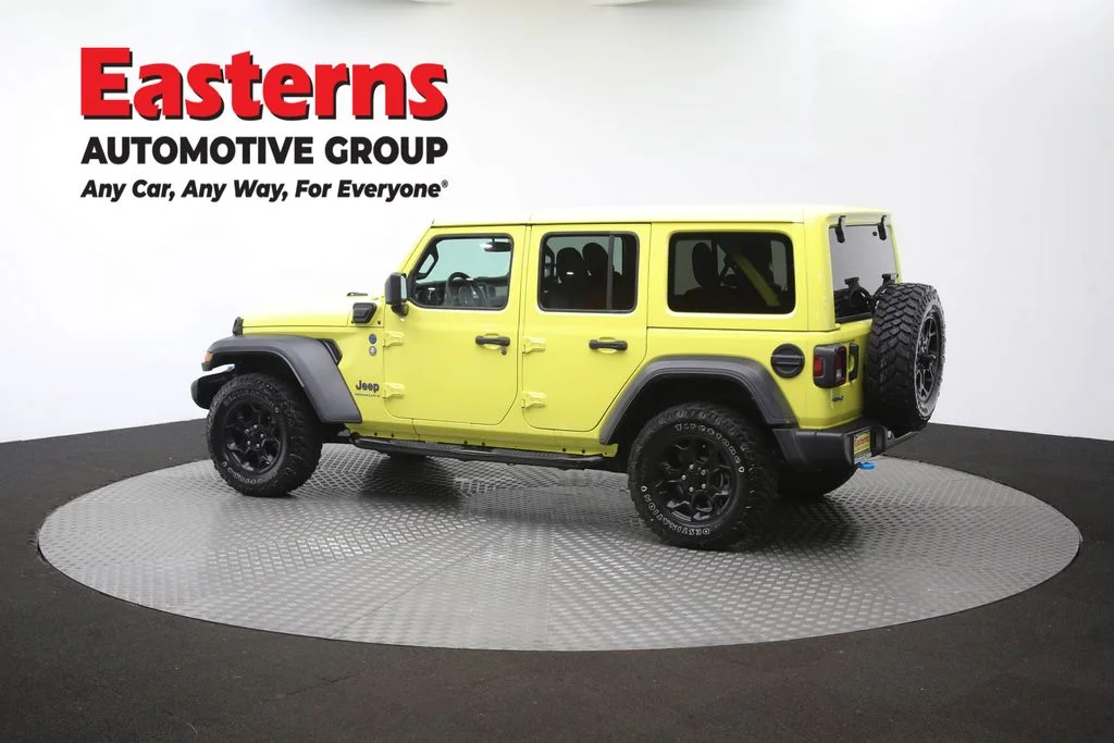 Used 2023 Yellow Jeep Willys 4xe image 62