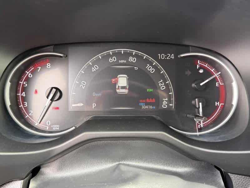 Used 2025 Midnight Black Metallic Toyota XLE image 21