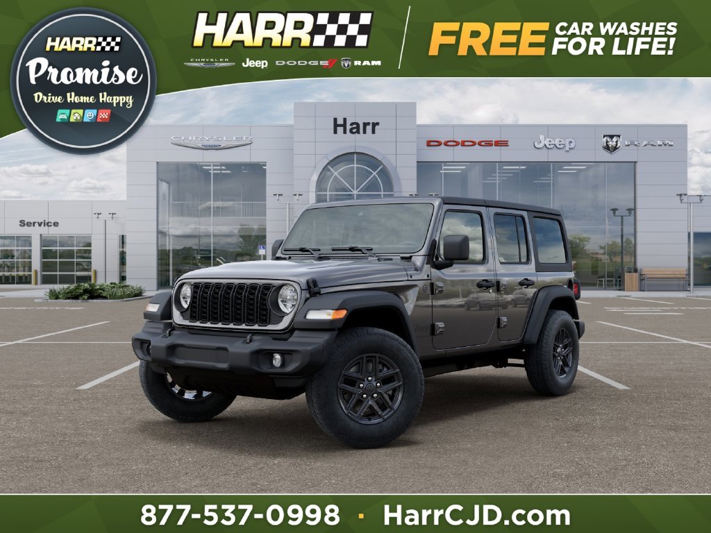 New 2026 Granite Crystal Metallic Clear-Coat Exterior Paint Jeep Sport S image 1