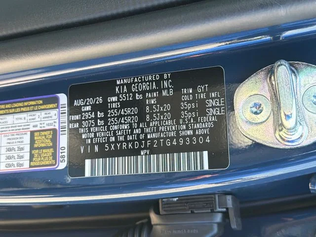New 2026 Midnight Lake Blue Kia X-Line SX AWD image 26