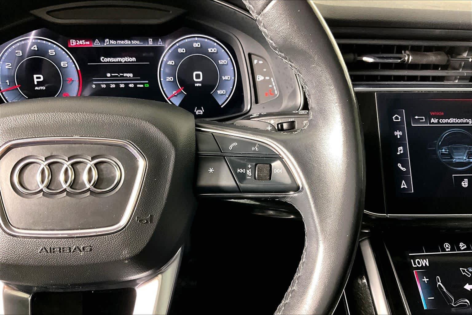 Used 2022 Glacier White Metallic Audi Premium Plus image 25