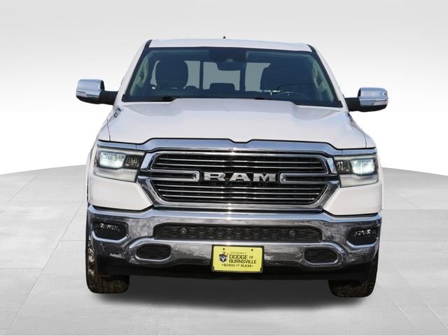 Used 2021 RAM Ram 1500 Pickup Laramie with VIN 1C6SRFJT7MN649708 for sale in Burnsville, Minnesota