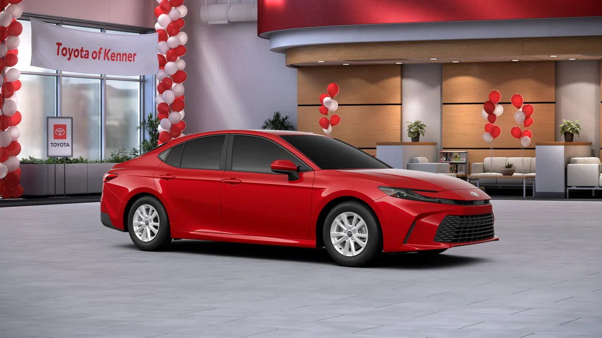 New 2026 Supersonic Red Toyota LE image 14