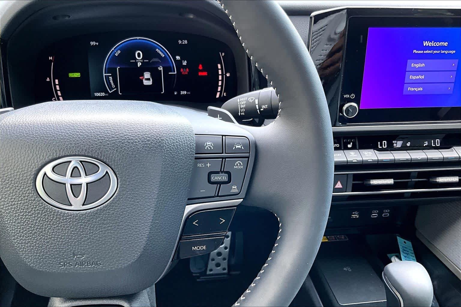 Used 2025 Reservoir Blue Toyota SE image 25