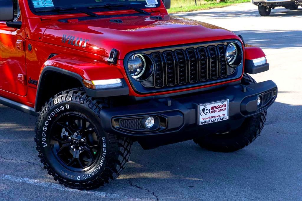 New 2026 Firecracker Red Clear-Coat Exterior Paint Jeep Willys image 3