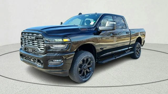 New 2026 Diamond Black Crystal Pearl-Coat Exterior Paint RAM Big Horn image 8